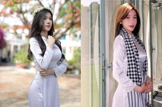 Không quên được hình dáng cô em Mi Trần siêu đẹp