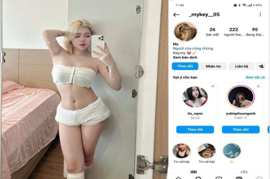 Video sex Mykey thân hình ngon lành